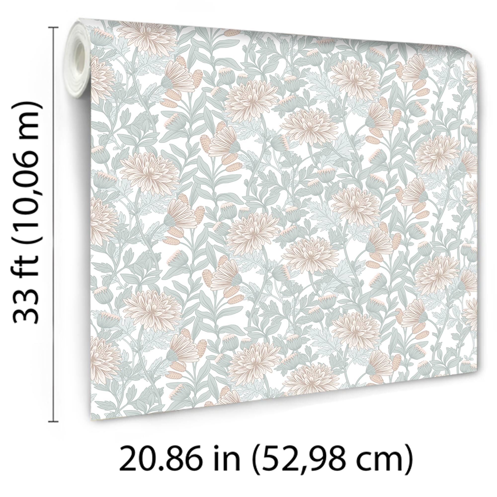 Designs Direct Floral Sonata Wallpaper